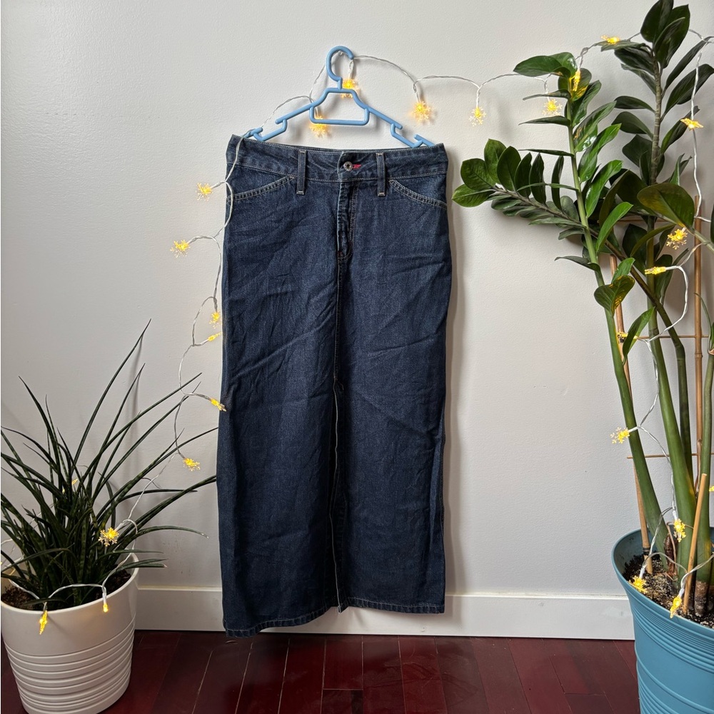 Dark Blue Denim Skirt